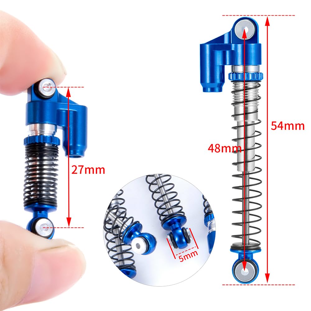 Amazon.co.jp: 1/24 rcクローラー アルミショックセットShock Set